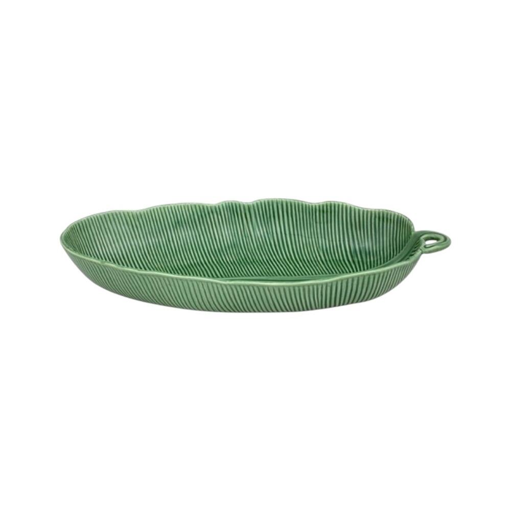 Bordallo Pinheiro Banana Leaf Large Salad Bowl Green